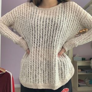 Thick knit sweater